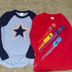 Lot of two Hanna Andersson long sleeve shirts size 130 8